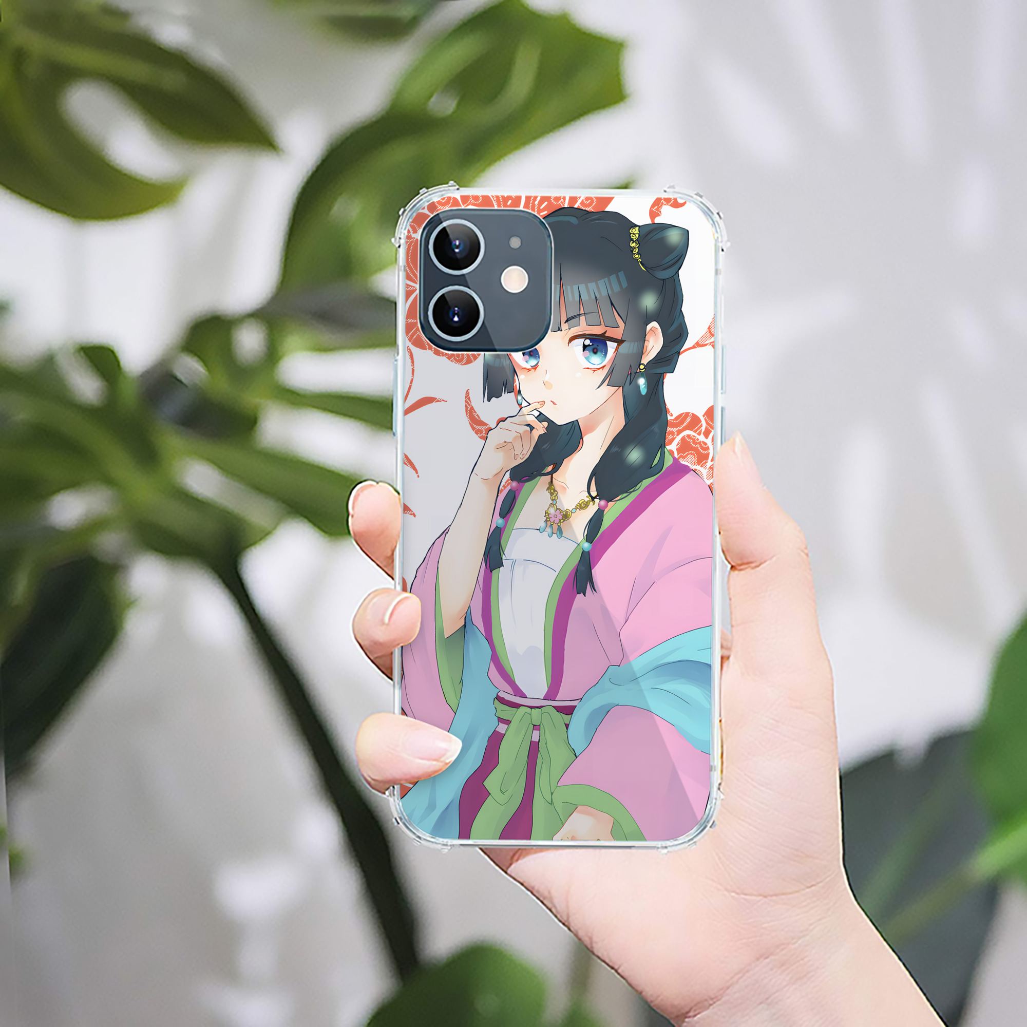 （画像用） 薬屋のひとりごと The Apothecary Diaries 【iPhone 12シリーズ対応】透明スマホケース（クリアソフトケース）